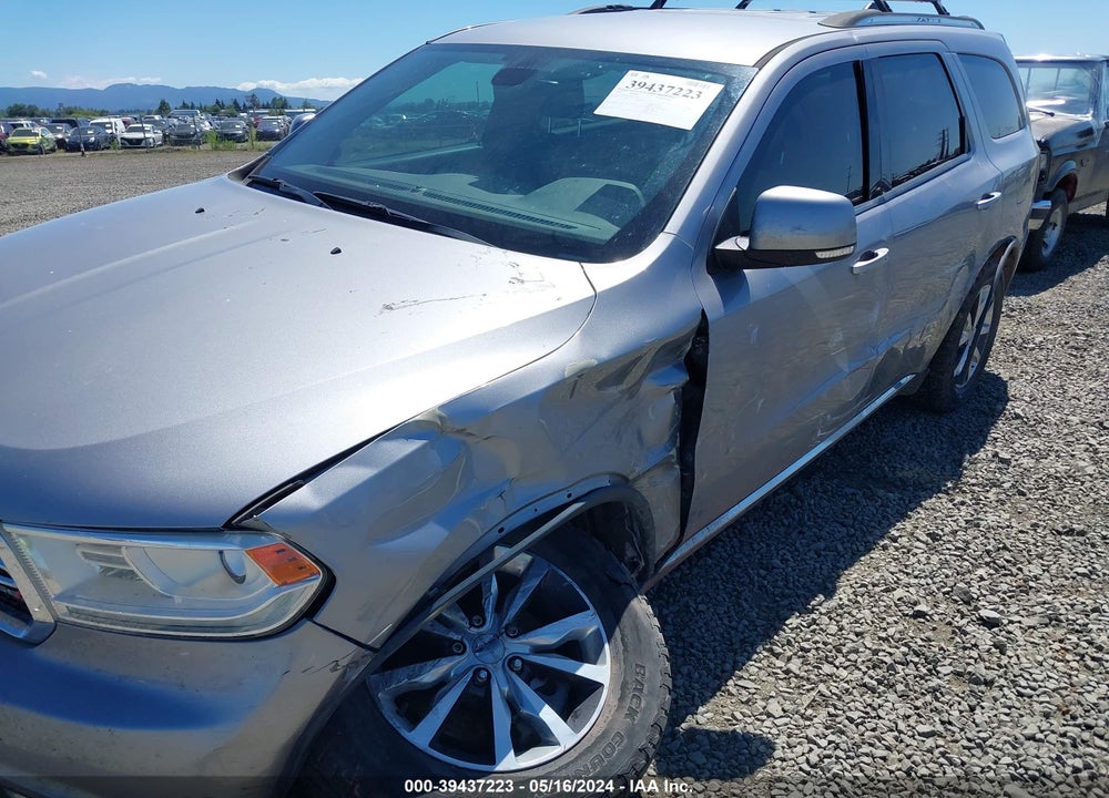 2016 DODGE DURANGO LIMITED VIN: 1C4RDJDG9GC412841
