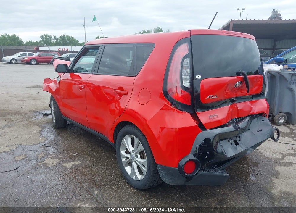 2016 KIA SOUL VIN: KNDJP3A54G7835483