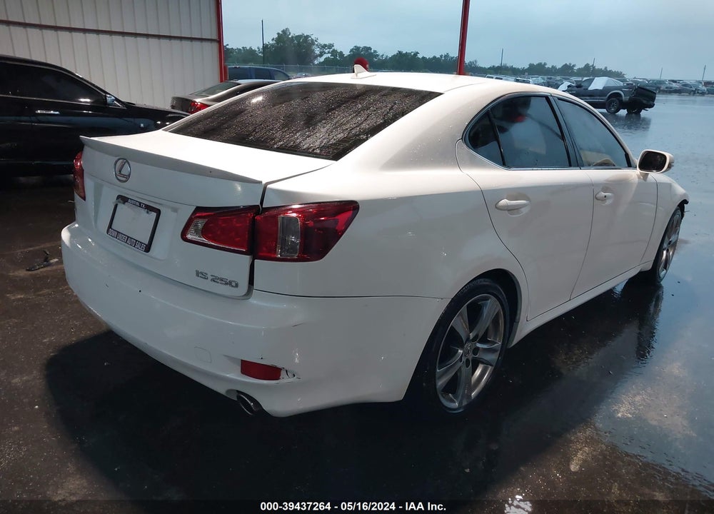 2013 LEXUS IS 250 VIN: JTHBF5C24D5193407
