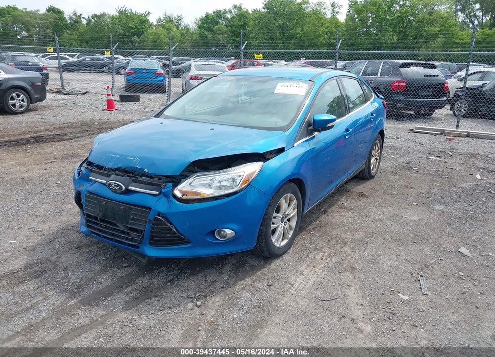 2012 FORD FOCUS SEL VIN: 1FAHP3H21CL405797