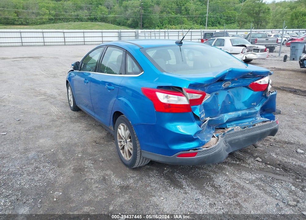 2012 FORD FOCUS SEL VIN: 1FAHP3H21CL405797