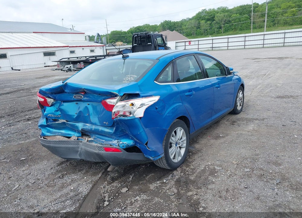2012 FORD FOCUS SEL VIN: 1FAHP3H21CL405797