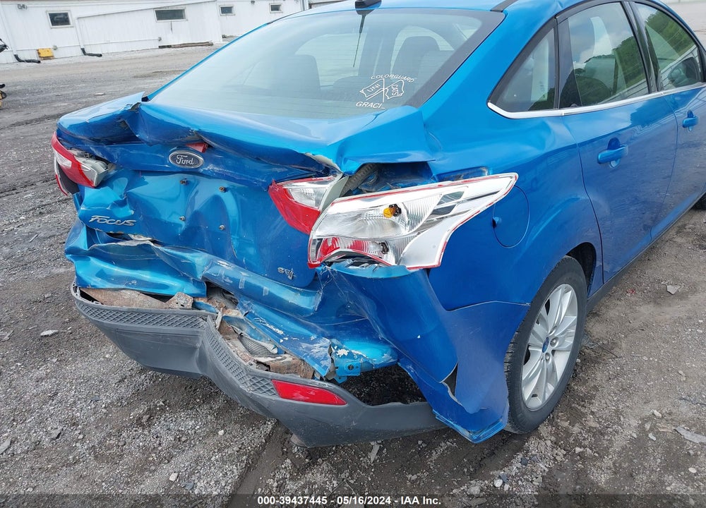 2012 FORD FOCUS SEL VIN: 1FAHP3H21CL405797