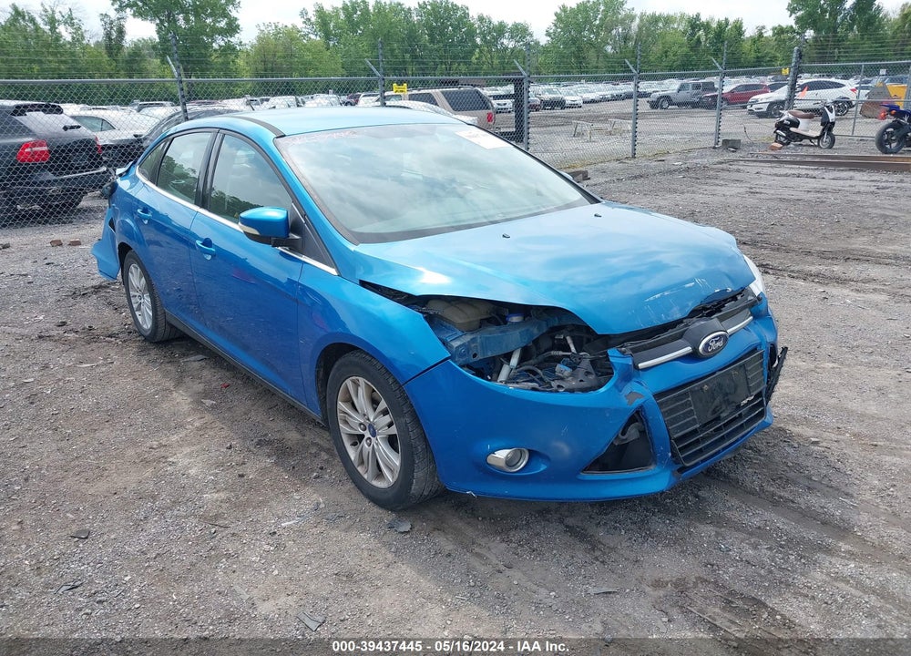 2012 FORD FOCUS SEL VIN: 1FAHP3H21CL405797