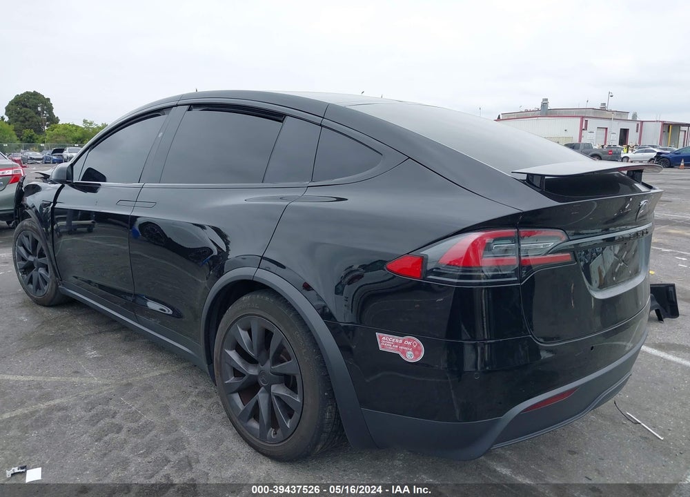 2021 TESLA MODEL X LONG RANGE DUAL MOTOR ALL-WHEEL DRIVE VIN: 5YJXCBE54MF327451