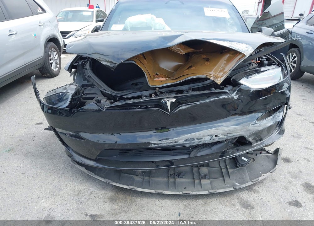 2021 TESLA MODEL X LONG RANGE DUAL MOTOR ALL-WHEEL DRIVE VIN: 5YJXCBE54MF327451