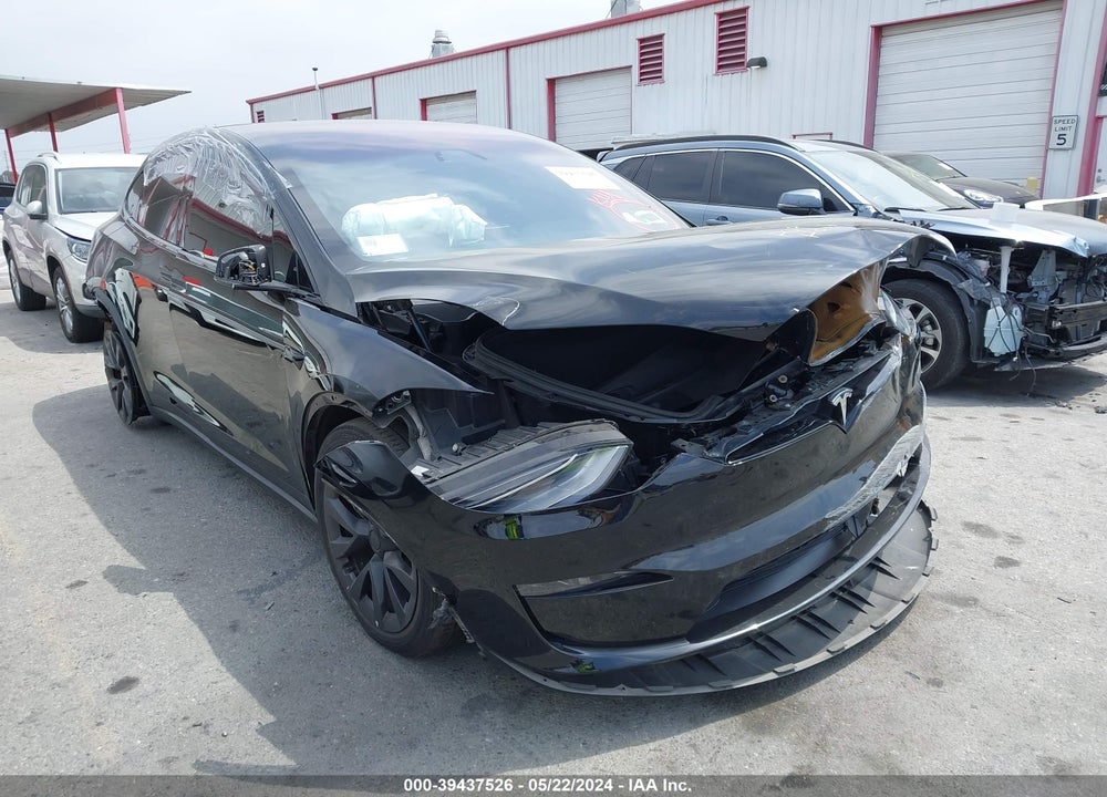 2021 TESLA MODEL X LONG RANGE DUAL MOTOR ALL-WHEEL DRIVE VIN: 5YJXCBE54MF327451