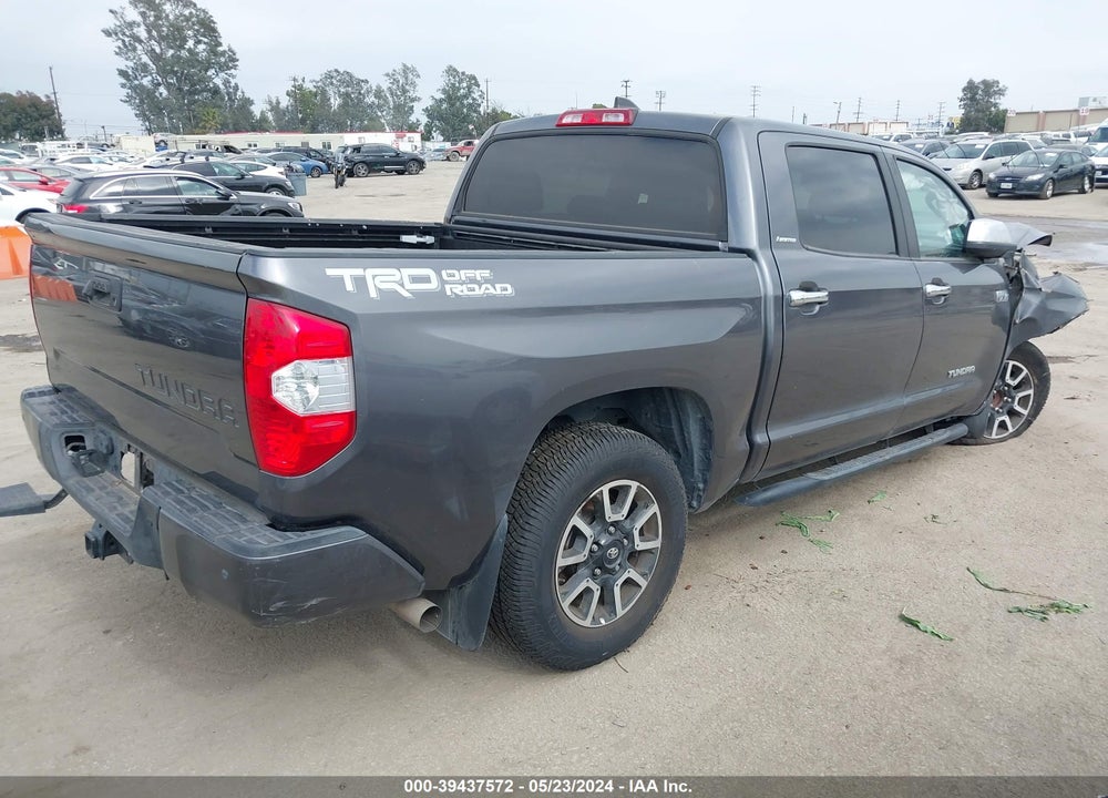2021 TOYOTA TUNDRA LIMITED VIN: 5TFFY5F13MX276203