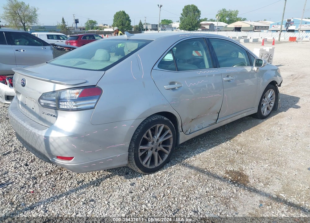 2010 LEXUS HS 250H PREMIUM VIN: JTHBB1BA5A2020599
