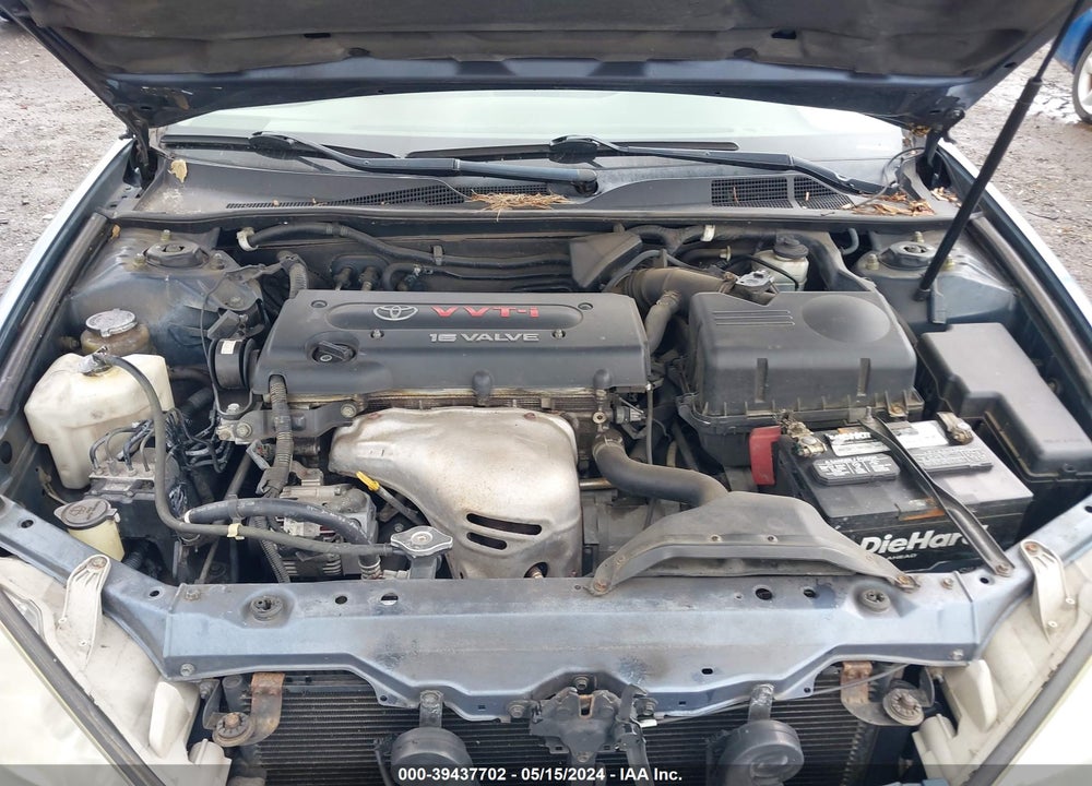2004 TOYOTA CAMRY LE VIN: 4T1BE32K54U802659