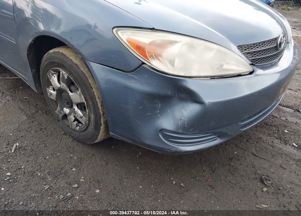 2004 TOYOTA CAMRY LE VIN: 4T1BE32K54U802659