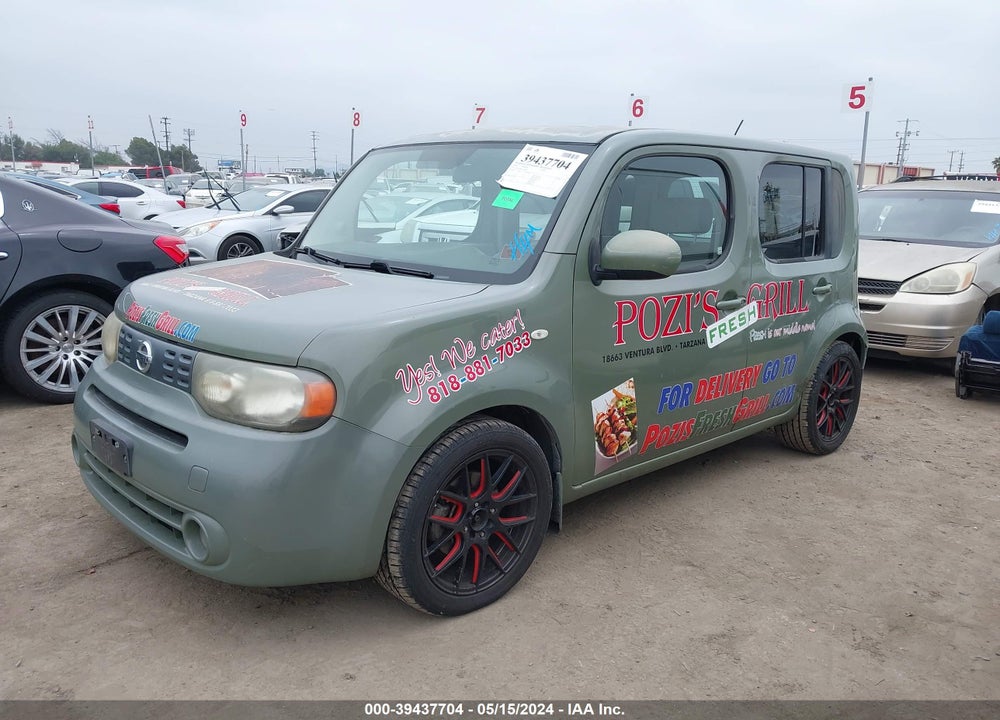 2009 NISSAN CUBE 1.8SL VIN: JN8AZ28R49T103009