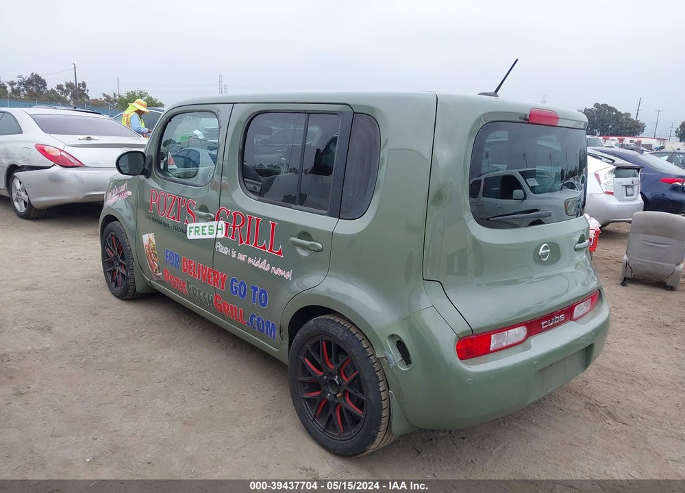 2009 NISSAN CUBE 1.8SL VIN: JN8AZ28R49T103009