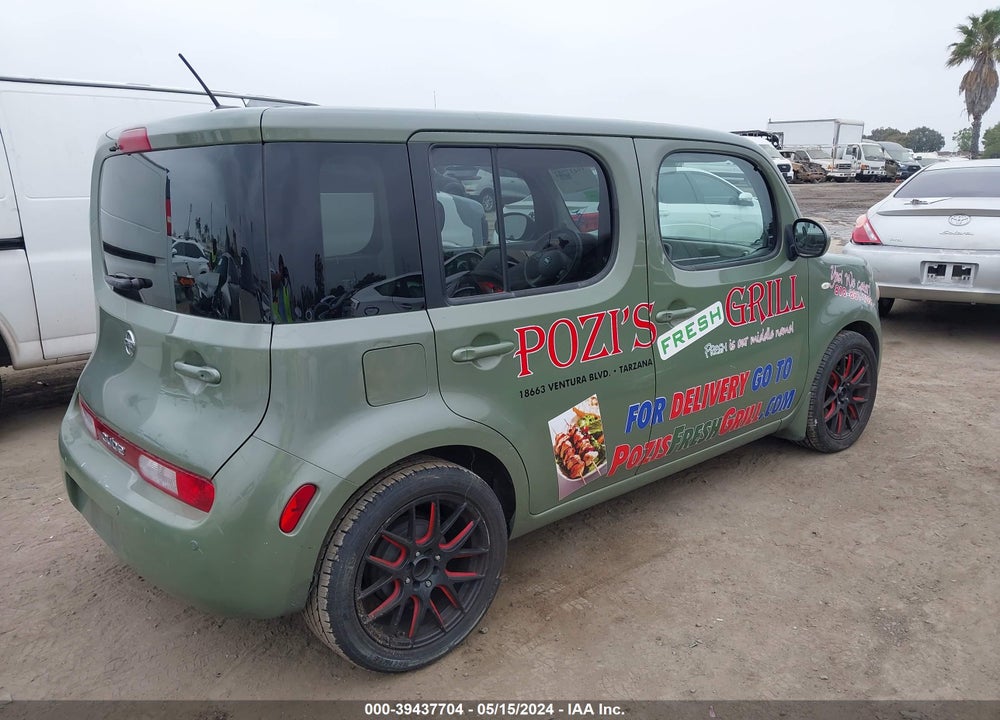 2009 NISSAN CUBE 1.8SL VIN: JN8AZ28R49T103009