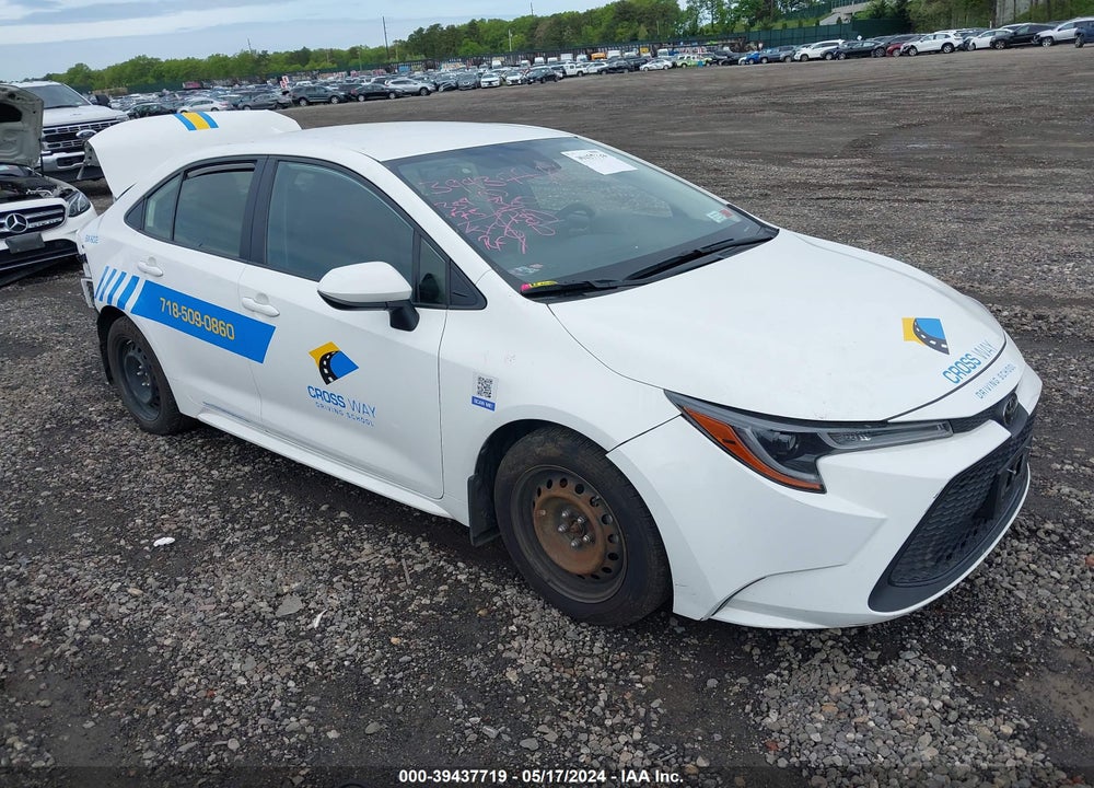 2021 TOYOTA COROLLA LE VIN: JTDEPMAE8MJ144284