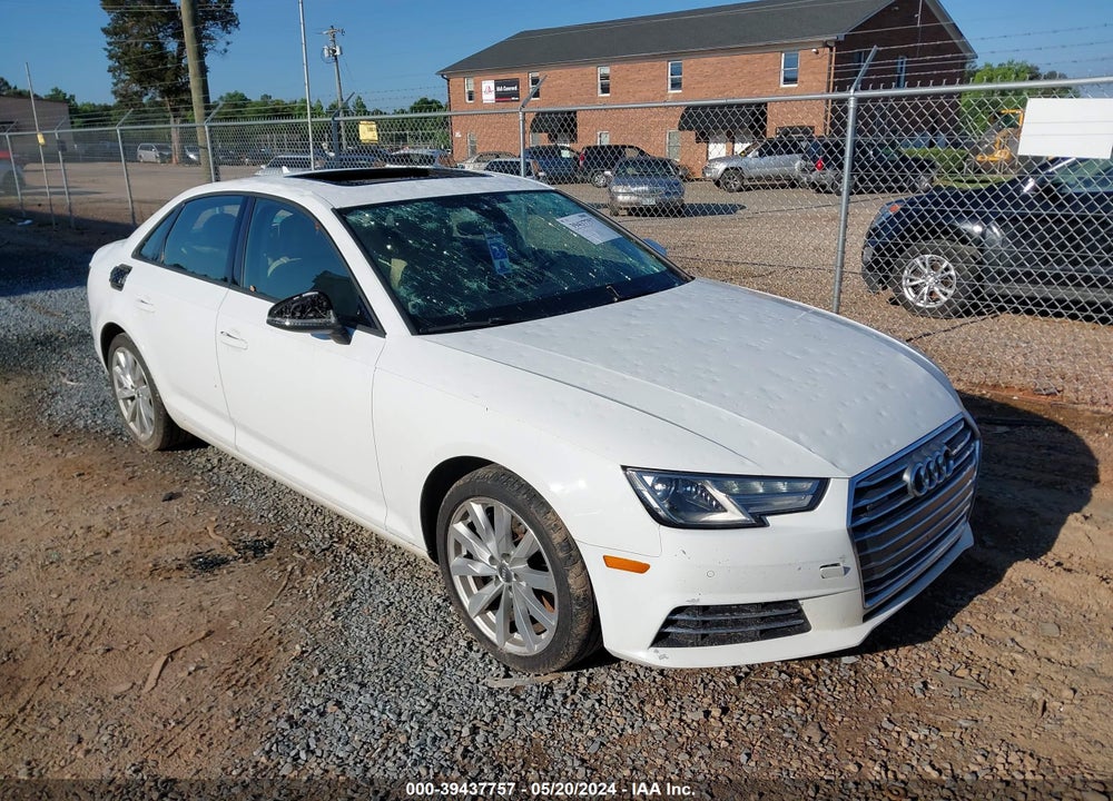 2017 AUDI A4 2.0T PREMIUM VIN: WAUANAF47HN006797