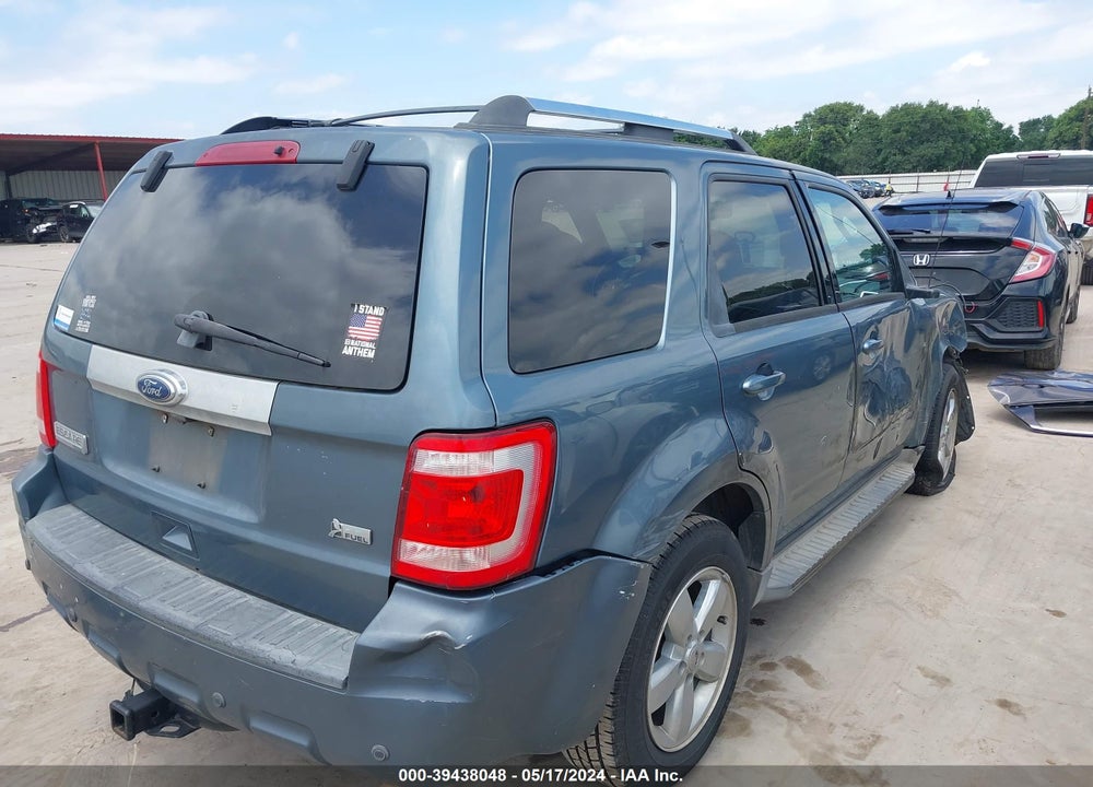 2010 FORD ESCAPE LIMITED VIN: 1FMCU0EG5AKC96027