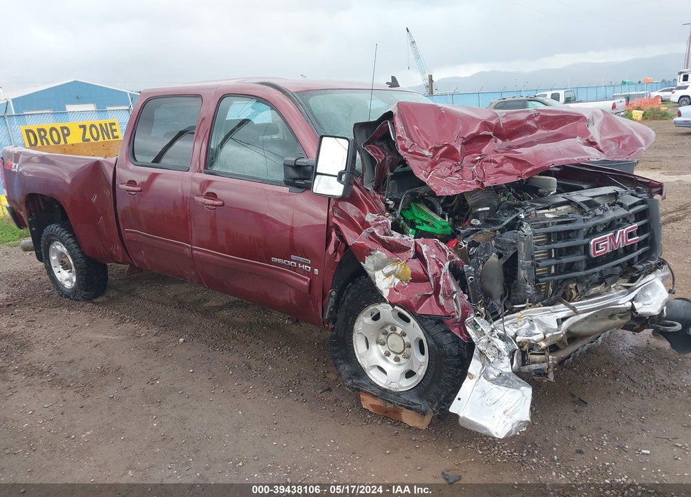 2008 GMC SIERRA 2500HD SLT VIN: 1GTHK23678F179087