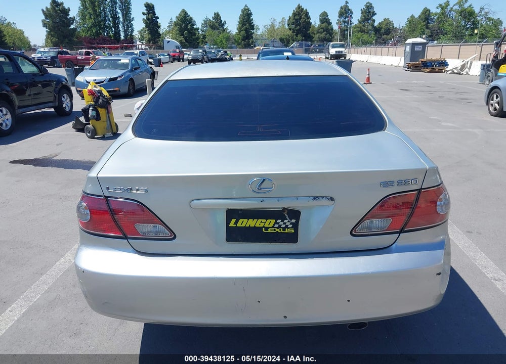 2004 LEXUS ES 330 VIN: JTHBA30G845040225