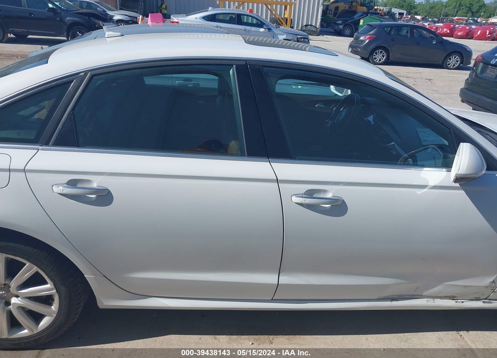 2015 AUDI A6 3.0T PREMIUM PLUS VIN: WAUFGAFC4FN025814