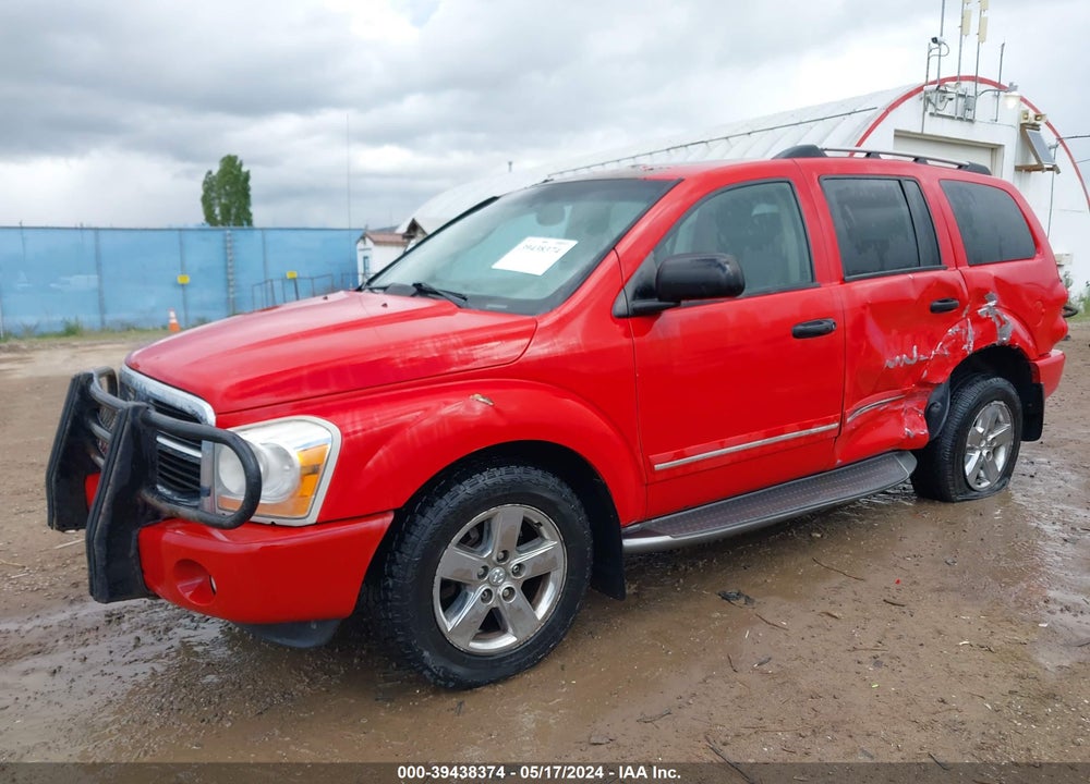 2006 DODGE DURANGO VIN: 1D48B58256F169794