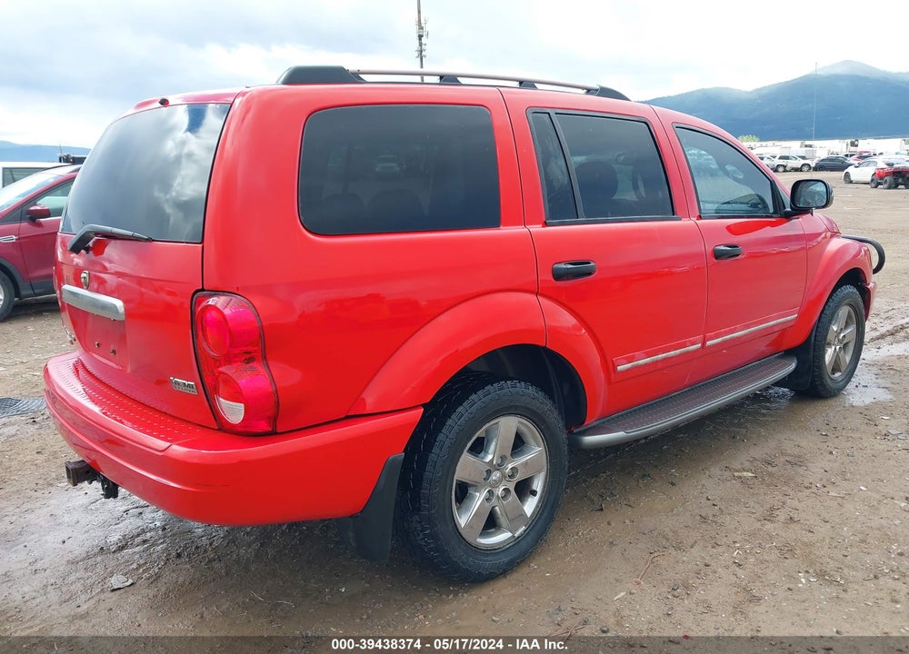 2006 DODGE DURANGO VIN: 1D48B58256F169794