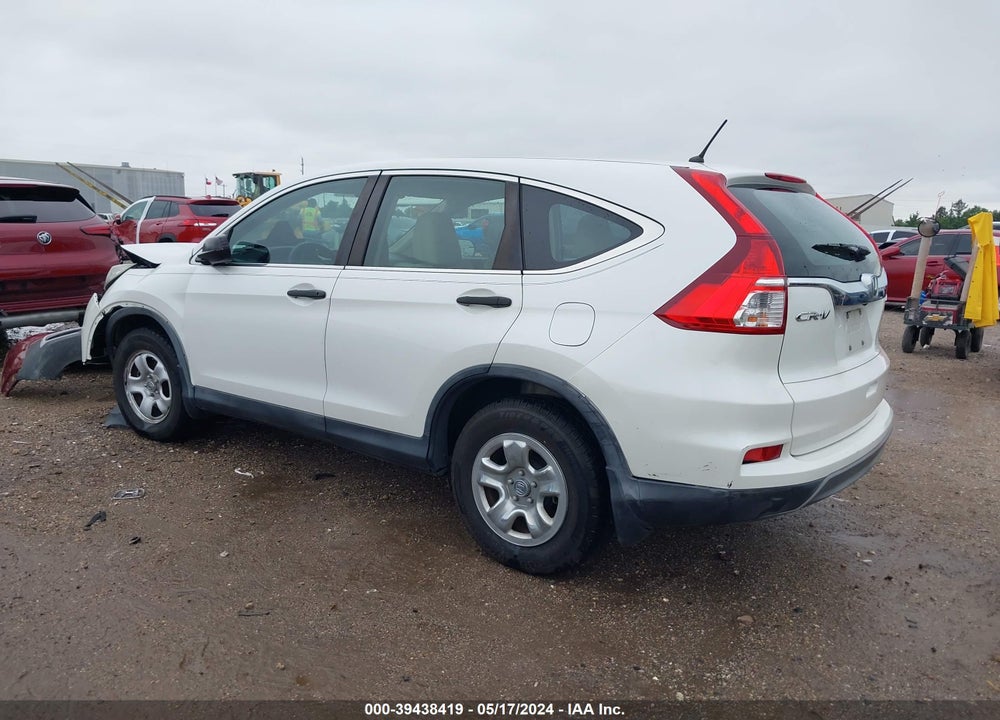 2015 HONDA CR-V LX VIN: 5J6RM4H34FL072385