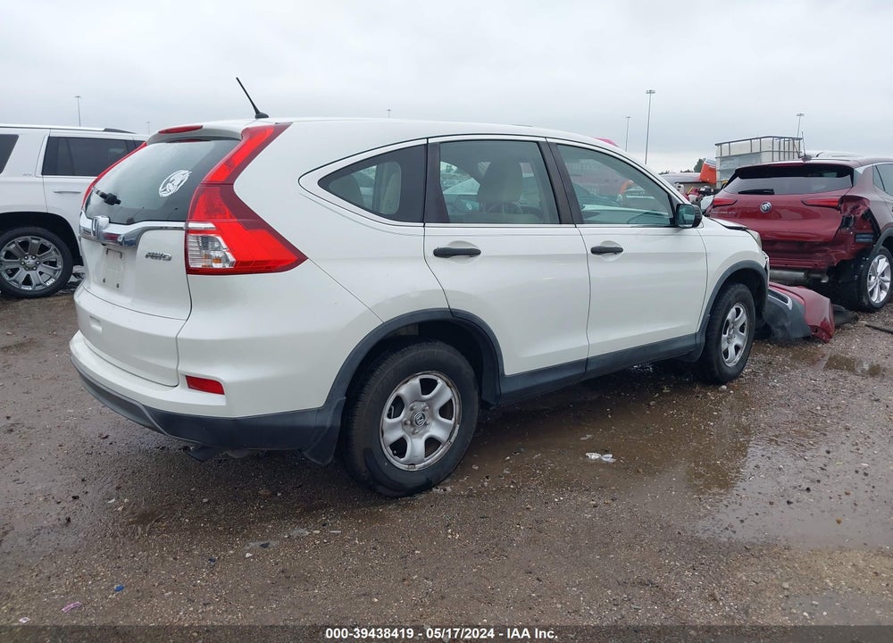 2015 HONDA CR-V LX VIN: 5J6RM4H34FL072385