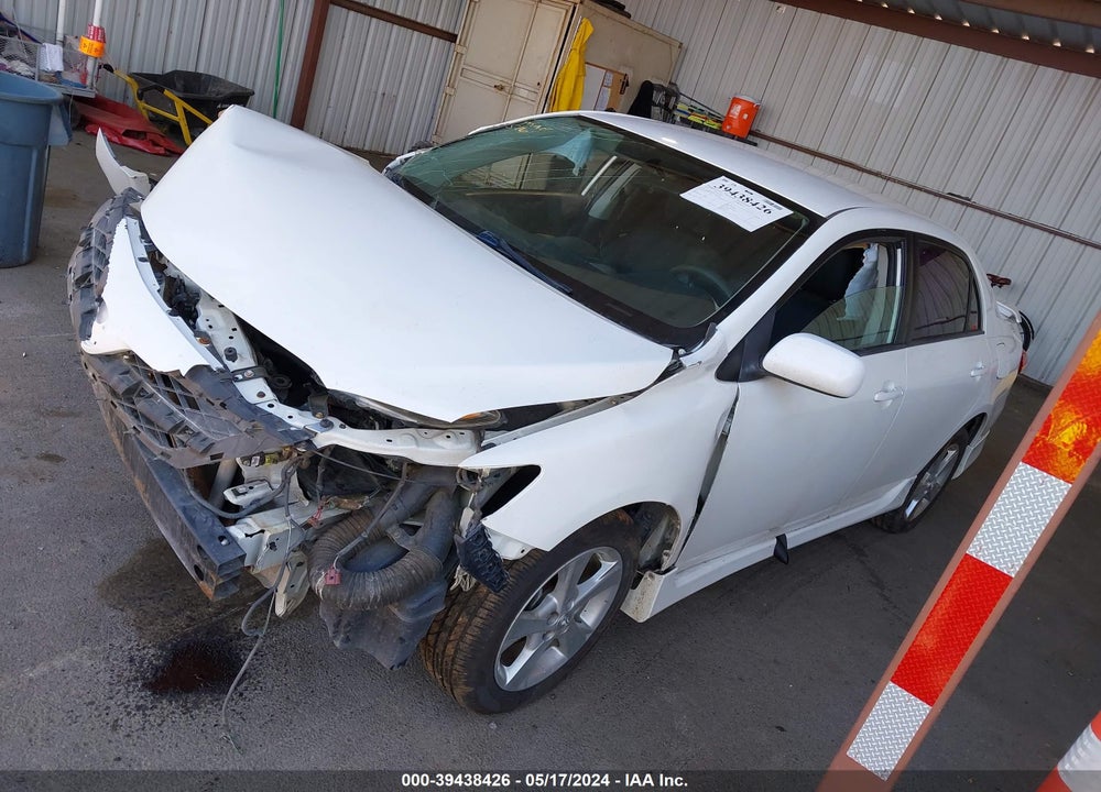 2012 TOYOTA COROLLA S VIN: 5YFBU4EE9CP035512