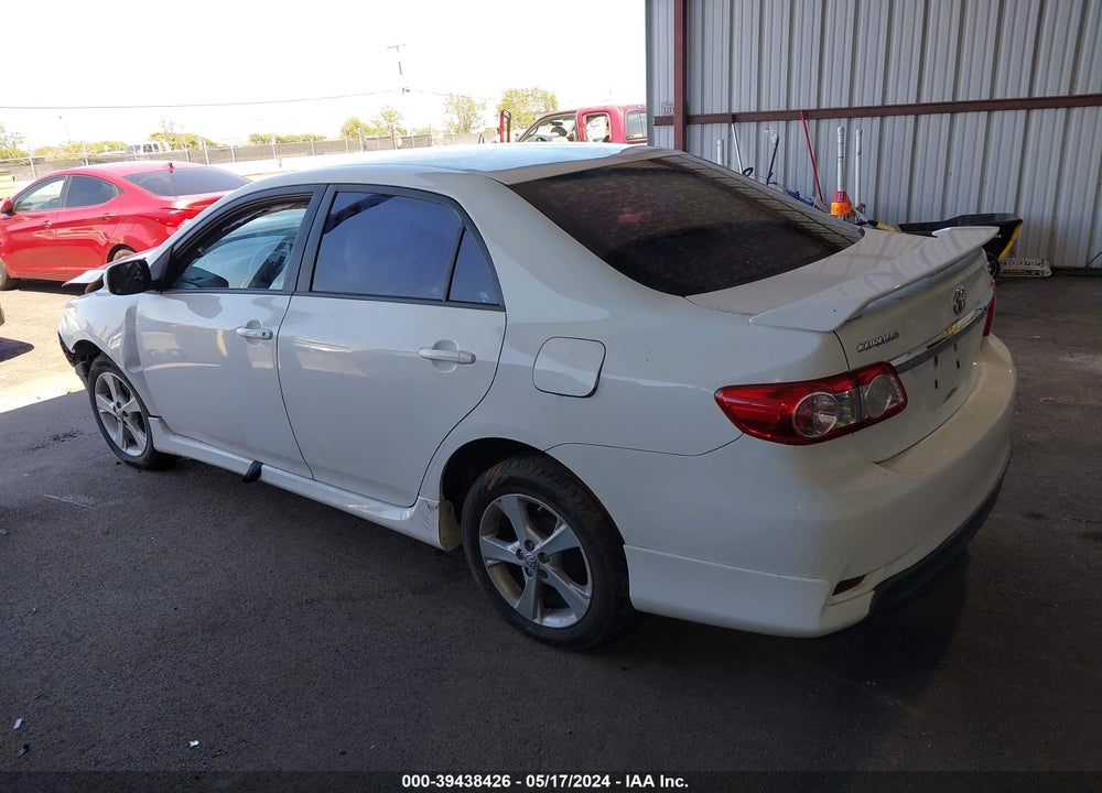 2012 TOYOTA COROLLA S VIN: 5YFBU4EE9CP035512