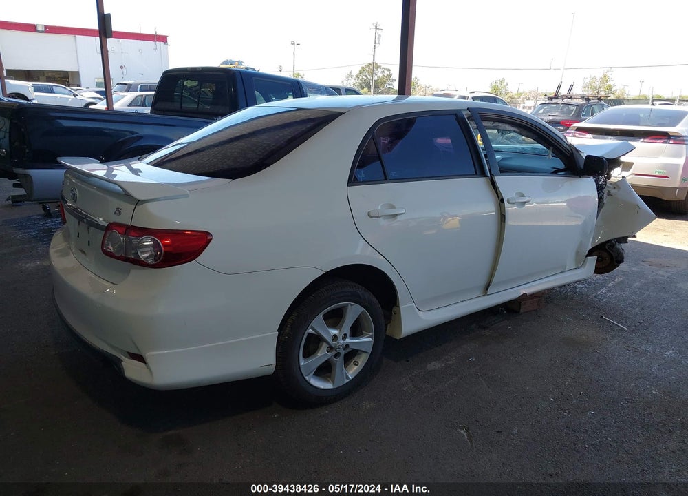 2012 TOYOTA COROLLA S VIN: 5YFBU4EE9CP035512