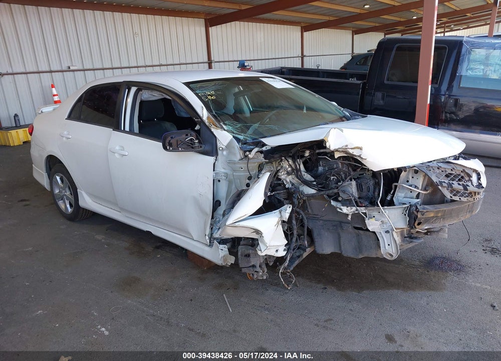 2012 TOYOTA COROLLA S VIN: 5YFBU4EE9CP035512