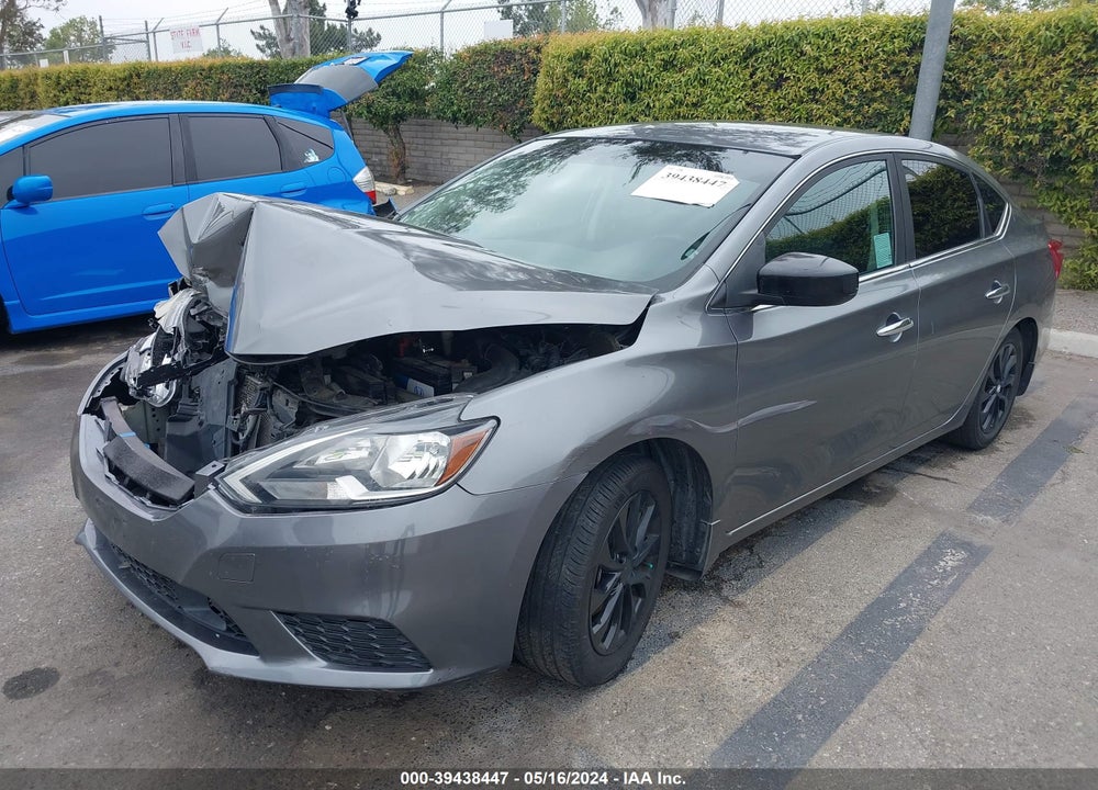 2018 NISSAN SENTRA S VIN: 3N1AB7AP6JY236519