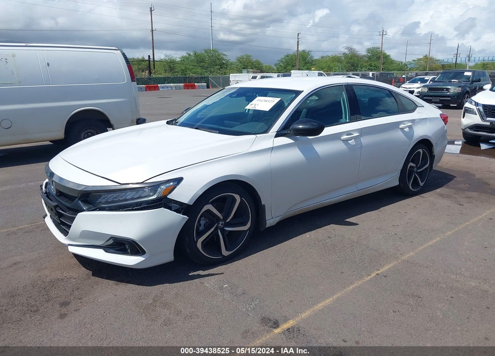 2022 HONDA ACCORD SPORT SPECIAL EDITION VIN: 1HGCV1F46NA053450