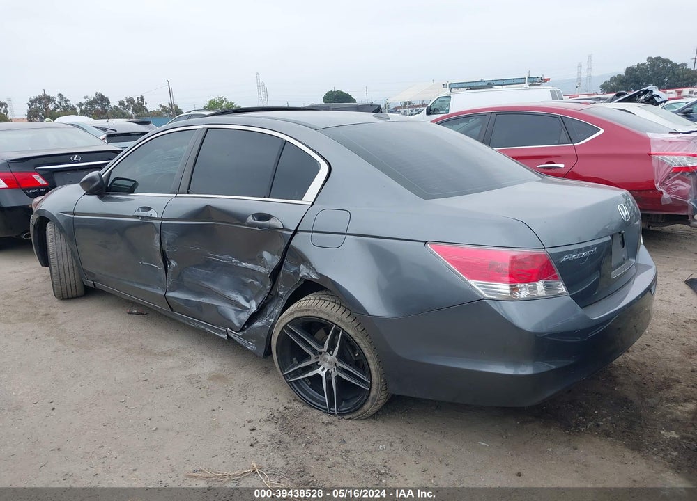 2009 HONDA ACCORD 2.4 EX-L VIN: 1HGCP26899A111463
