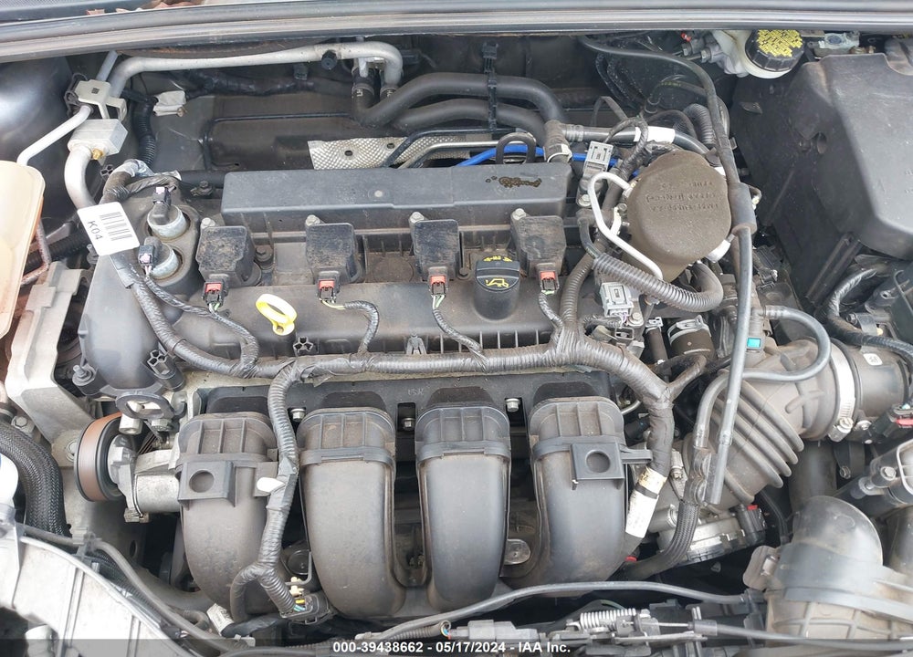 2014 FORD FOCUS TITANIUM VIN: 1FADP3N22EL447000
