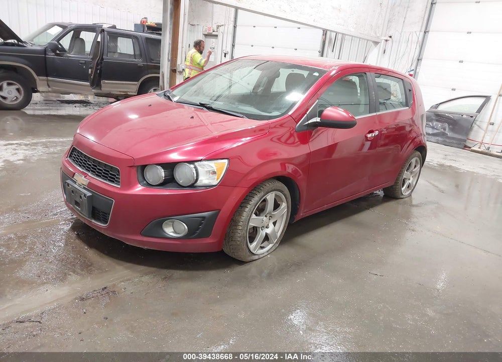 2012 CHEVROLET SONIC 2LZ VIN: 1G1JE6SH9C4126388