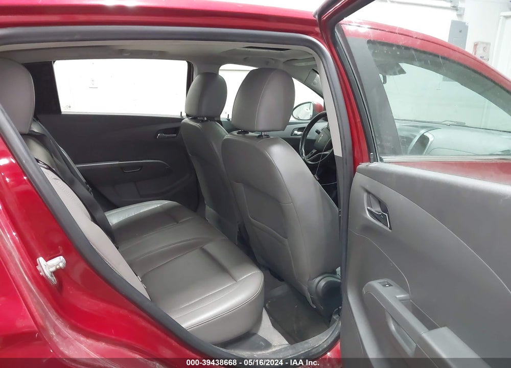 2012 CHEVROLET SONIC 2LZ VIN: 1G1JE6SH9C4126388