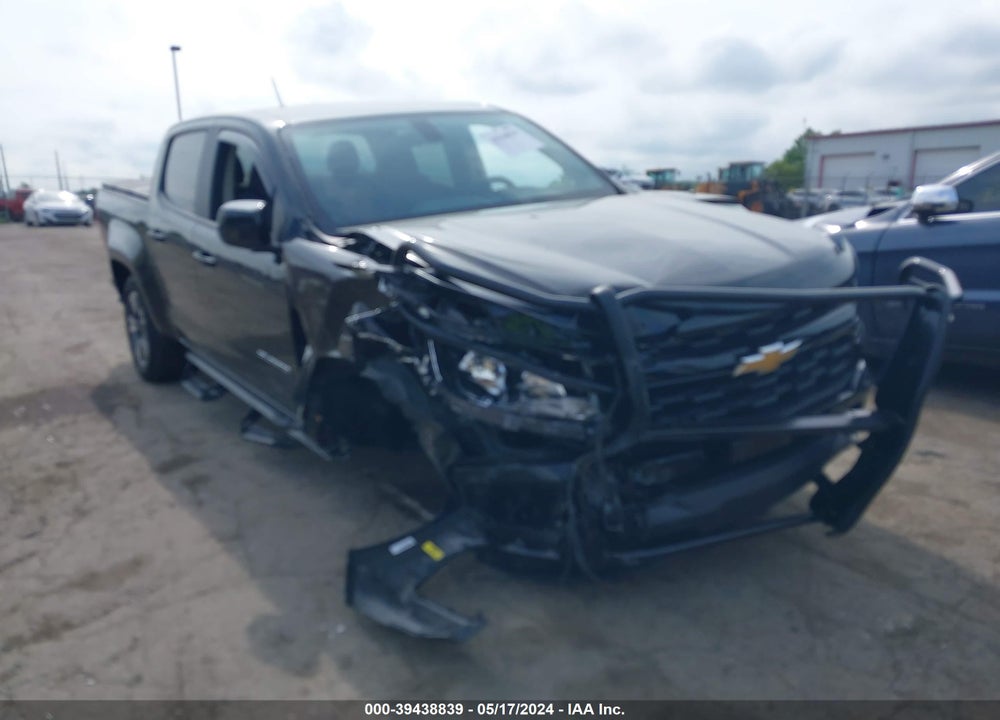 2022 CHEVROLET COLORADO 4WD SHORT BOX WT VIN: 1GCGTBENXN1106804