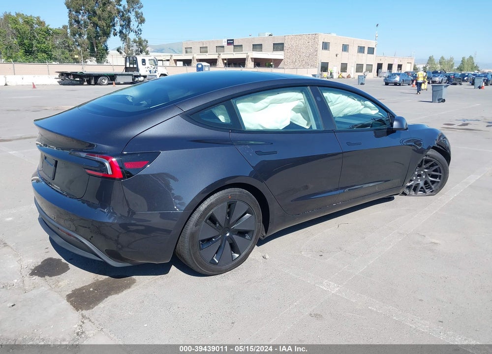 2024 TESLA MODEL 3 REAR-WHEEL DRIVE VIN: 5YJ3E1EA0RF718104