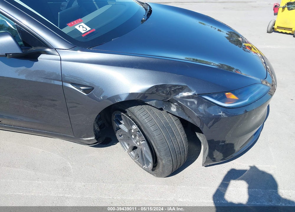 2024 TESLA MODEL 3 REAR-WHEEL DRIVE VIN: 5YJ3E1EA0RF718104