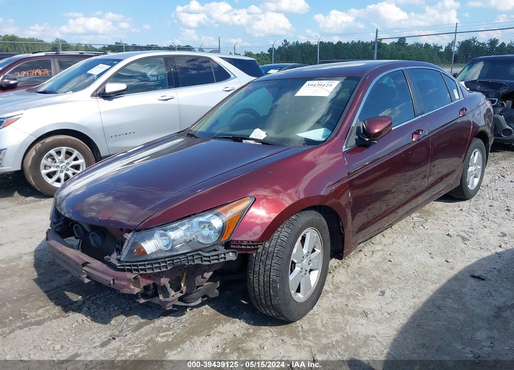 2010 HONDA ACCORD 2.4 LX VIN: 1HGCP2F37AA183898