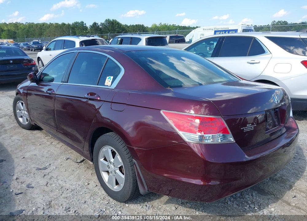 2010 HONDA ACCORD 2.4 LX VIN: 1HGCP2F37AA183898