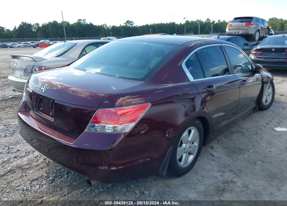 2010 HONDA ACCORD 2.4 LX VIN: 1HGCP2F37AA183898