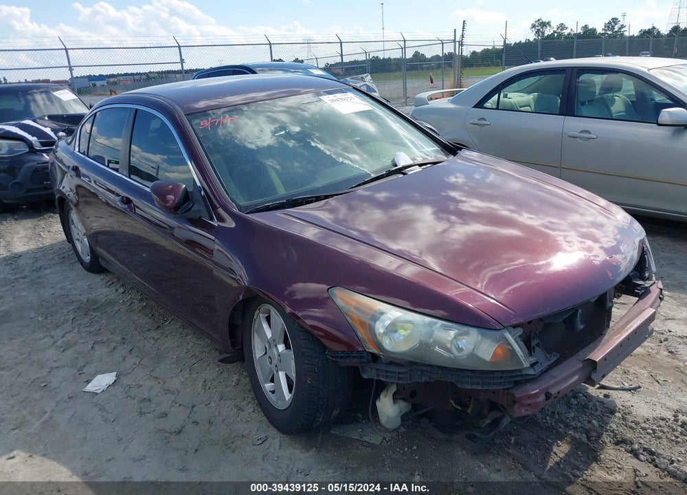 2010 HONDA ACCORD 2.4 LX VIN: 1HGCP2F37AA183898