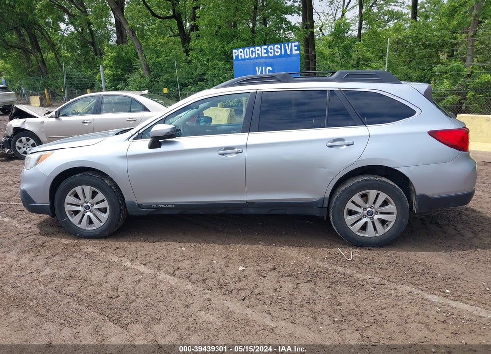 2016 SUBARU OUTBACK 2.5I PREMIUM VIN: 4S4BSAFC5G3275555