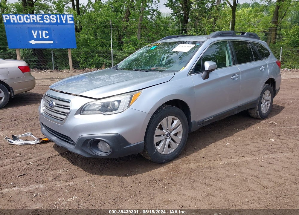 2016 SUBARU OUTBACK 2.5I PREMIUM VIN: 4S4BSAFC5G3275555