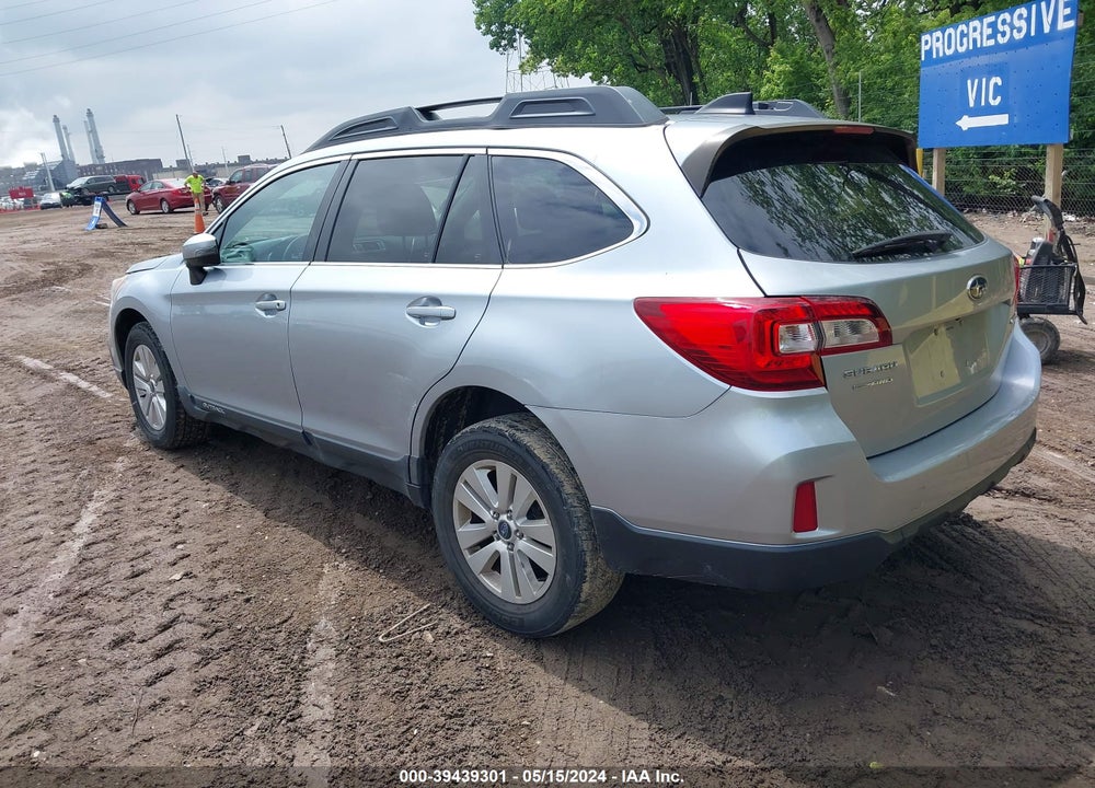 2016 SUBARU OUTBACK 2.5I PREMIUM VIN: 4S4BSAFC5G3275555