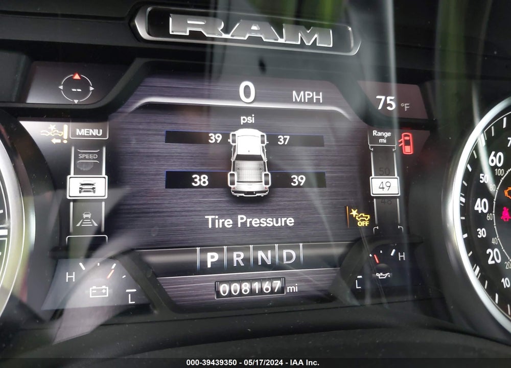 2023 RAM 1500 LAIE  4X4 5'7 BOX VIN: 1C6SRFJTXPN505347