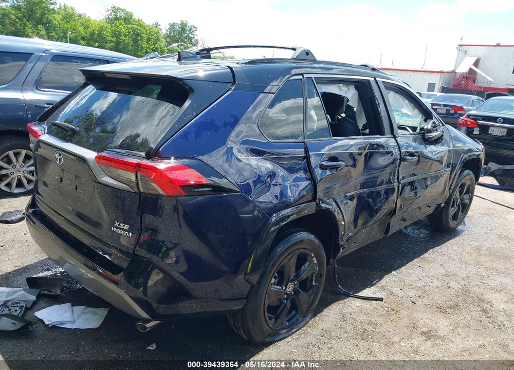 2021 TOYOTA RAV4 XSE HYBRID VIN: 2T3E6RFV0MW016003
